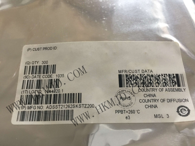 供應嵌入式 ADSP-21262SKSTZ200 數字信號處理器和控制器 - DSP