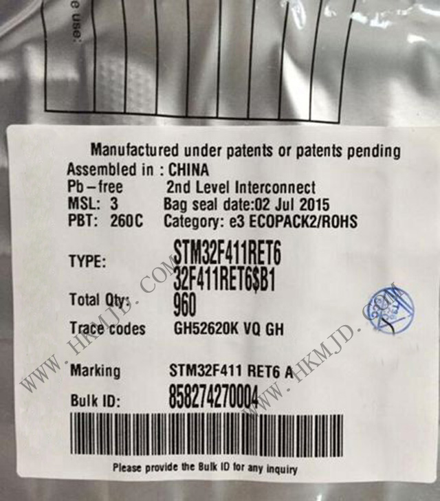供應(yīng)ST單片機 STM32F411RET6 32位微控制器 - MCU