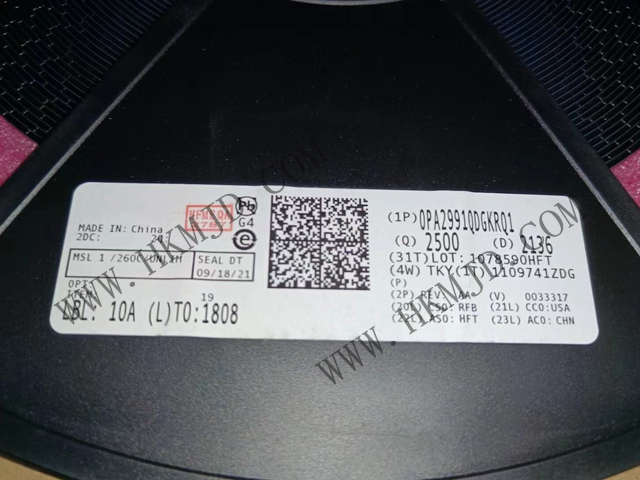 【供應(yīng)TI汽車放大器】OPA2991QDGKRQ1 40V、4.5MHz 低噪聲運(yùn)算放大器