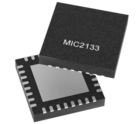 Microchip MIC2133YML 75V，雙相同步降壓PWM控制器 32VQFN