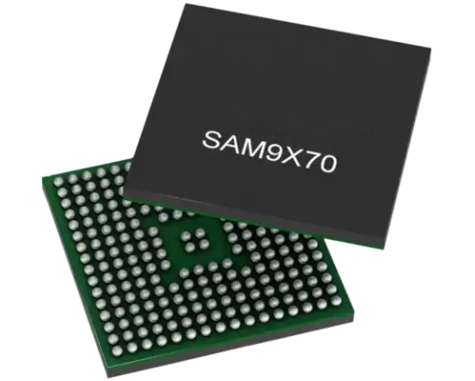 Microchip SAM9X75-I/4PB超低功耗微處理器（MPU） 、運(yùn)行頻率高達(dá)800MHz。