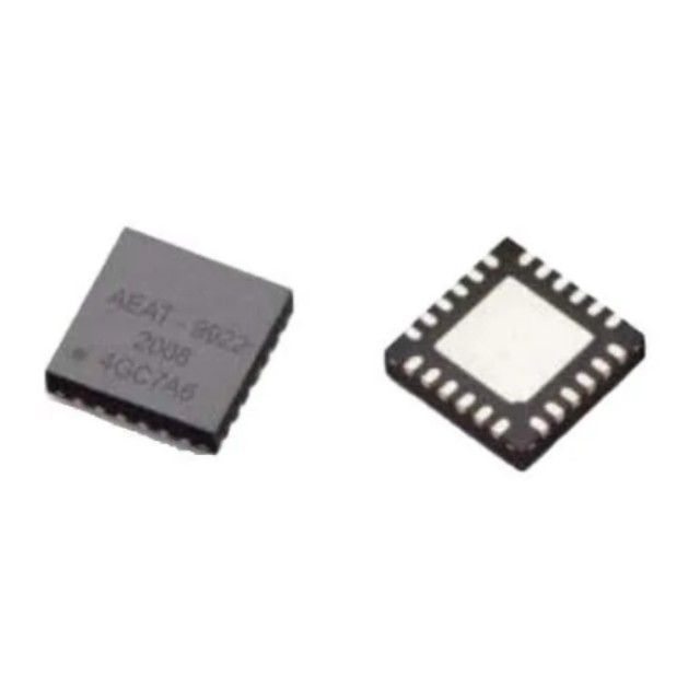 介紹：Broadcom AEAT-9933-102 14 位磁性編碼器開關軸、QFN 24 引線