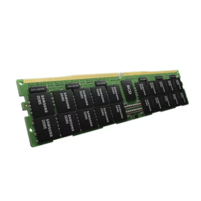 三星 M321R8GA0PB0-CWM：64GB DDR5 RDIMM 芯片，采用 288-PIN 封裝