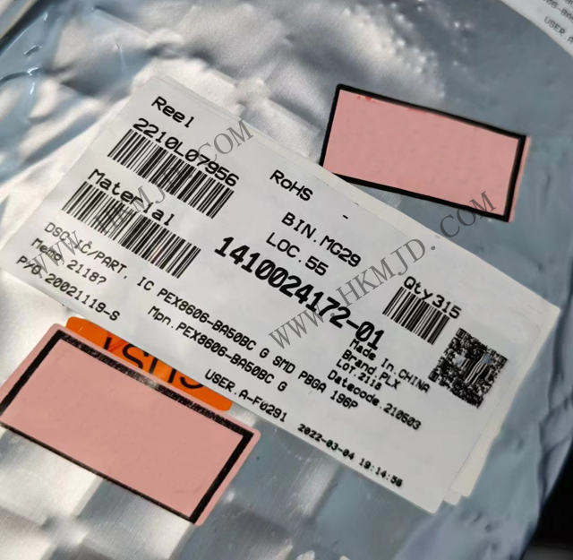 Broadcom PEX8606-BA50BCG 6通道，6端口PCI Express Gen2 交換機(jī)