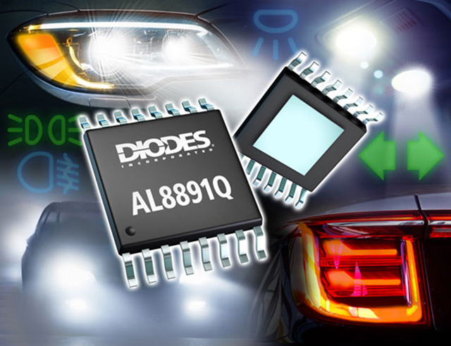 Diodes 公司宣布推出AL8891Q LED 驅(qū)動器，擴大符合汽車標準的產(chǎn)品組合。