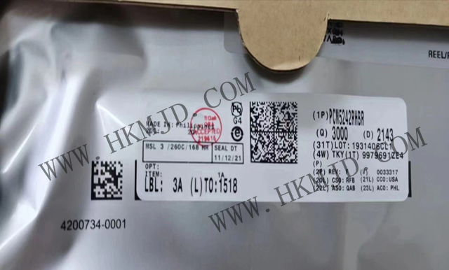 PCM5242RHBR (TI) 4.2VRMS DirectPath?、32 位、384kHz、114dB 音頻立體聲 DAC