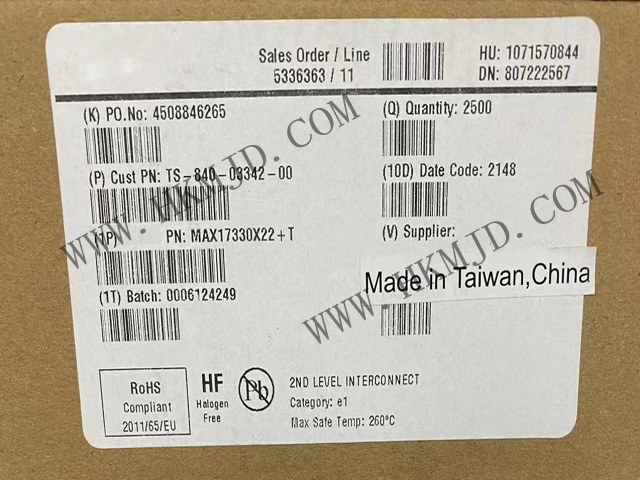 供應(yīng) Maxim MAX17330X22 獨立式燃油表，帶集成式精密充電器和保護(hù)器