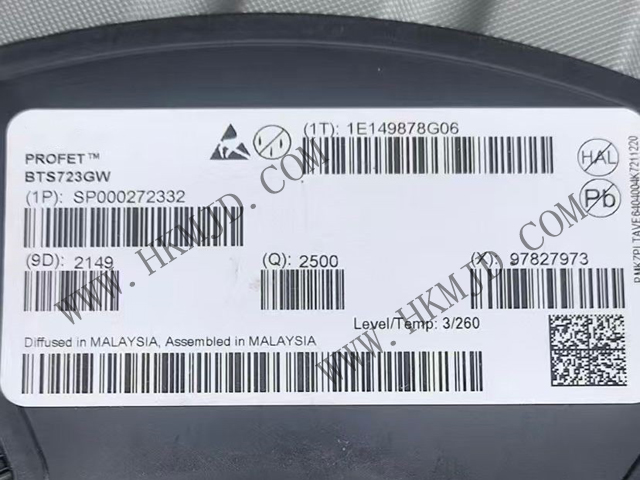 明佳達電子供應(yīng) Infineon BTS723GW 汽車智能高側(cè)開關(guān)，助力汽車電子系統(tǒng)升級