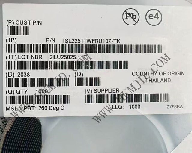 明佳達(dá)供應(yīng)Renesas（ISL22511WFRU10Z）XDCP? 數(shù)字電位計，助力高性能電子設(shè)計