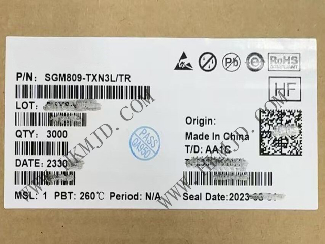 SGM809-TXN3L：低功耗微處理器監(jiān)控電路，3.08V 精準(zhǔn)電壓監(jiān)測