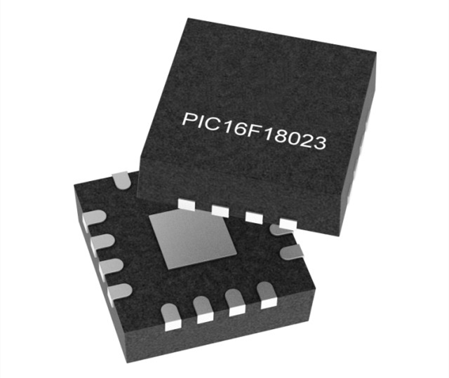 Microchip PIC16F18023-I/MG MCU：32MHz、8位PIC16F微控制器（3.5KB閃存）QFN-16