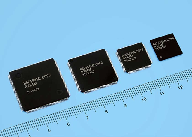 面向物聯(lián)網(wǎng)應用！R5F564MLCDBG MCU集成4MB閃存和552KB SRAM