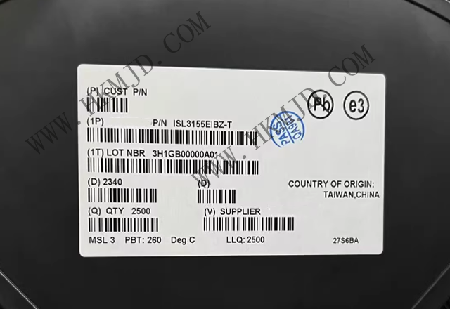 瑞薩電子 ISL3155EIBZ——高可靠性RS-485/RS-422收發(fā)器，帶16kV ESD保護功能