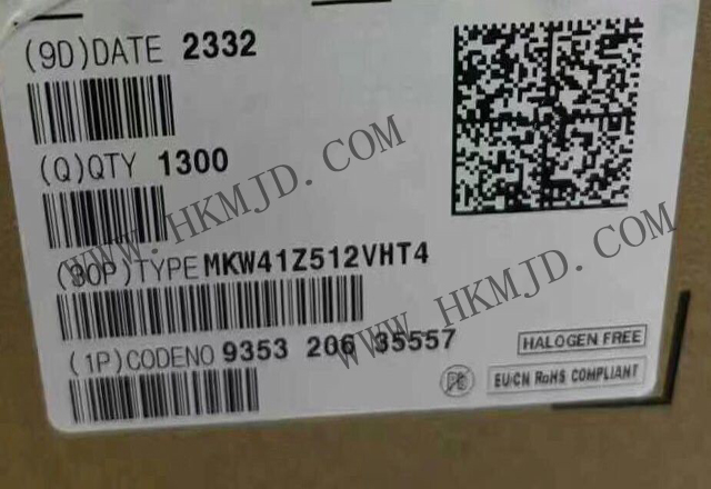 【現(xiàn)貨供應(yīng)】NXP MKW41Z512VHT4：高性能無線MCU SoC，支持BLE 4.2 & 802.15.4雙模通信