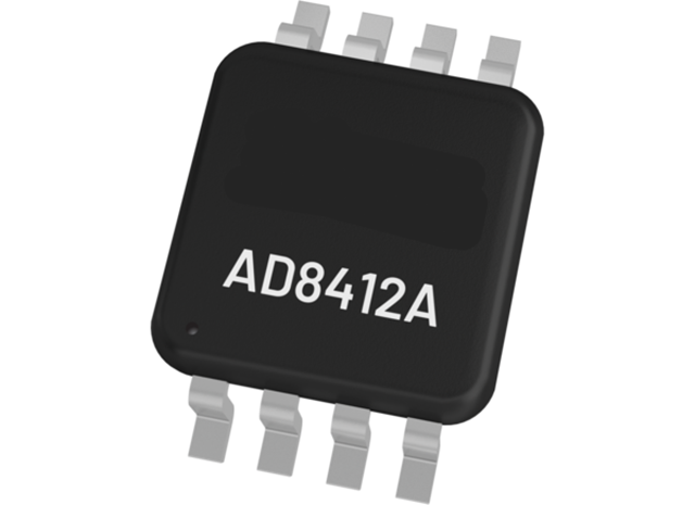 AD8412ABRMZ電流檢測(cè)放大器：1.8MHz 高帶寬、?2V 至 50V 寬輸入電壓范圍