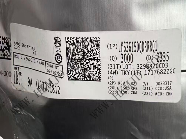 供應(yīng)德州儀器 LM63615DQDRRRQ1 3.5V 至 36V、1.5A 汽車降壓轉(zhuǎn)換器