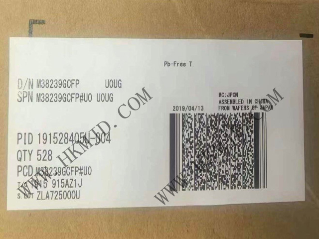 【原裝正品】供應(yīng)瑞薩電子 M38239GCFP 8位微控制器（MCU）